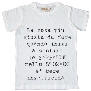 Maglia "Bevi un insetticida"