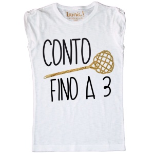 Maglia Donna "Conto fino a 3"