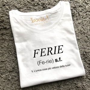 Maglia Donna "Ferie"