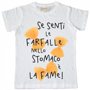 Maglia Uomo Farfalle allo stomaco