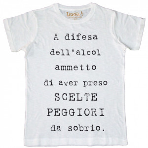 Maglia Uomo Scelte Peggiori...