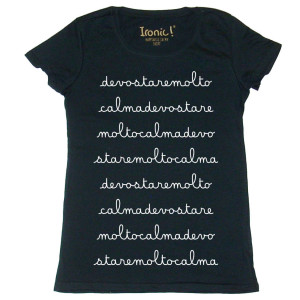Maglia Donna "devo stare molto calma" - Img 1