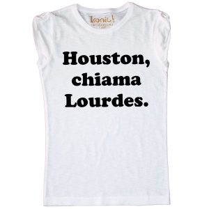 Maglia Donna "Houston chiama Lourdes" - Img 2