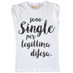 Maglia Donna Sono Single... - Img 2