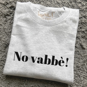 Felpa Donna "No vabbè"