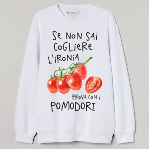 Felpa Donna "Se non sai cogliere l'ironia..."