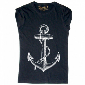 Maglia Donna Ancora Tattoo Old School