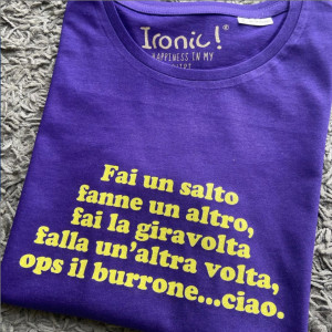 Maglia Donna "Fai un salto, fanne un altro..." - Img 1