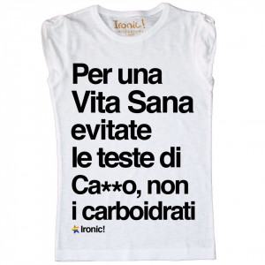 Maglia Donna "Per una vita sana..." - Img 2