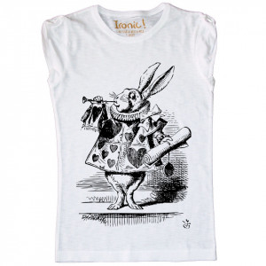 Maglia Donna "White Rabbit" - Img 2