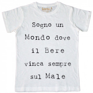 Maglia Uomo Sogno un mondo... - Img 2