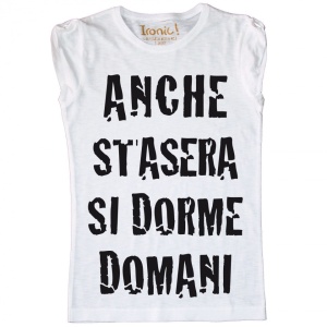Maglia Donna "Anche Stasera" - Img 2