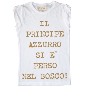 Maglia Donna "Il principe azzurro si è perso nel bosco" - Img 2