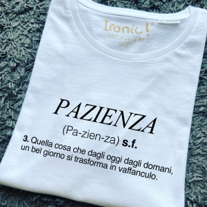 Maglia Donna "Pazienza"