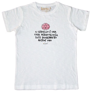 Maglia Uomo "Il cervello è una cosa meravigliosa"