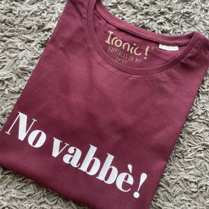 Maglia Uomo "No vabbè!"