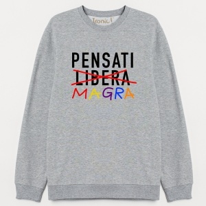Felpa Donna "Pensati Magra"