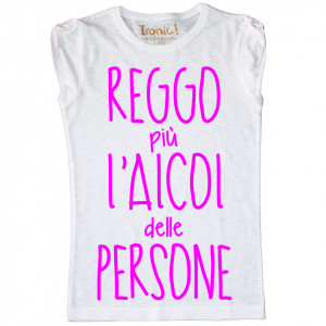 Maglia Donna "Reggo più l'alcol delle persone"