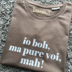Maglia Uomo "io boh ma pure voi mah"