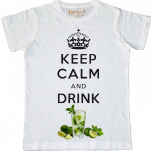 Maglia Uomo Keep Calm and drink Mojito