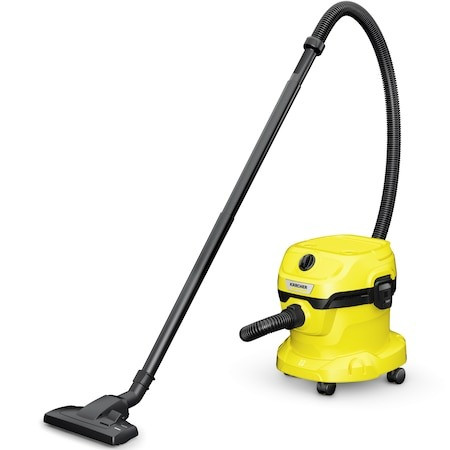 Aspirator multifunctional Karcher WD 2 V-12/4/18 , Aspirare umeda si uscata, 12 l, furtun, 1.8m, 1000W, functie de suflare, Galben/Negru - 2 | YEO