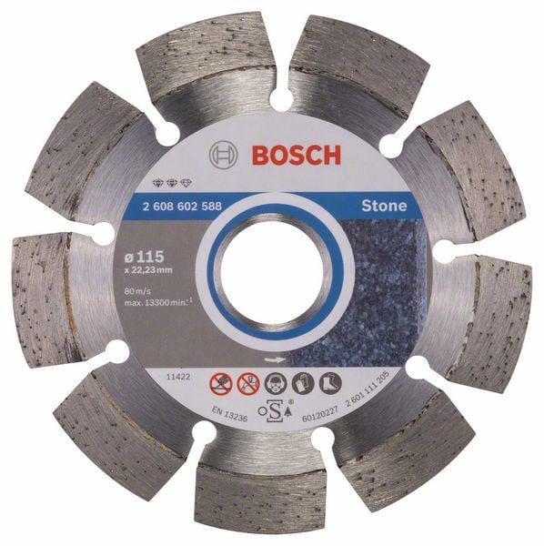 Bosch Disc diamantat Expert for Stone 115x22.23x2.2x12mm