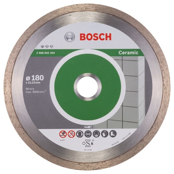 Bosch Disc diamantat Standard for Ceramic 180mm