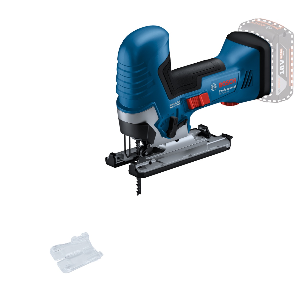 Bosch GST 185-LI (solo) Fierastrau vertical 18V, fara acumulator