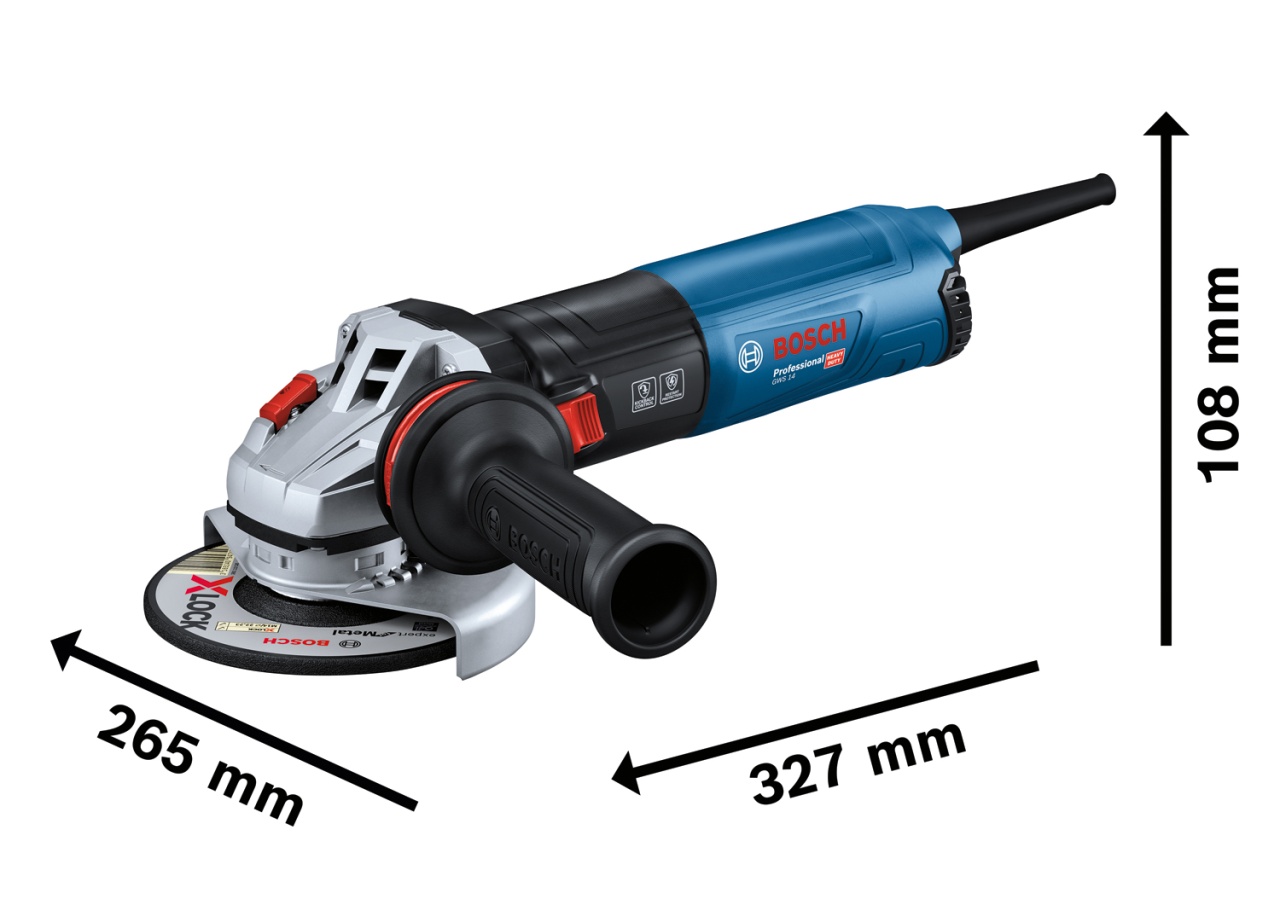 Bosch GWS 14-125 S Polizor unghiular 1400W, 125mm - 1 | YEO