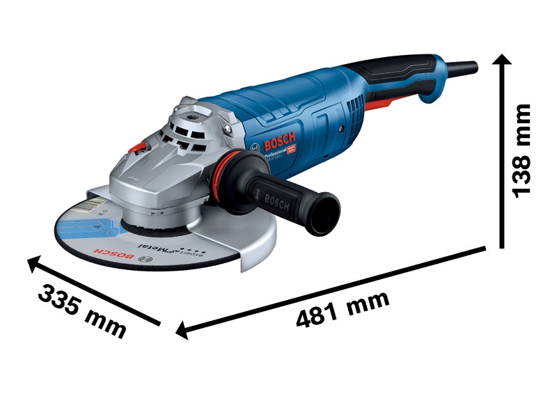 Bosch GWS 27-230 J Polizor unghiular 2700W, 230mm, M14 - 1 | YEO