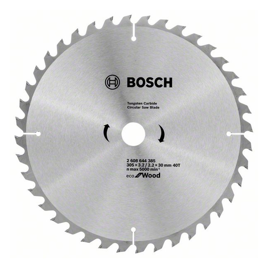 Bosch Panza ferastrau circular Eco for Wood, 305x30x3.2mm, 40T