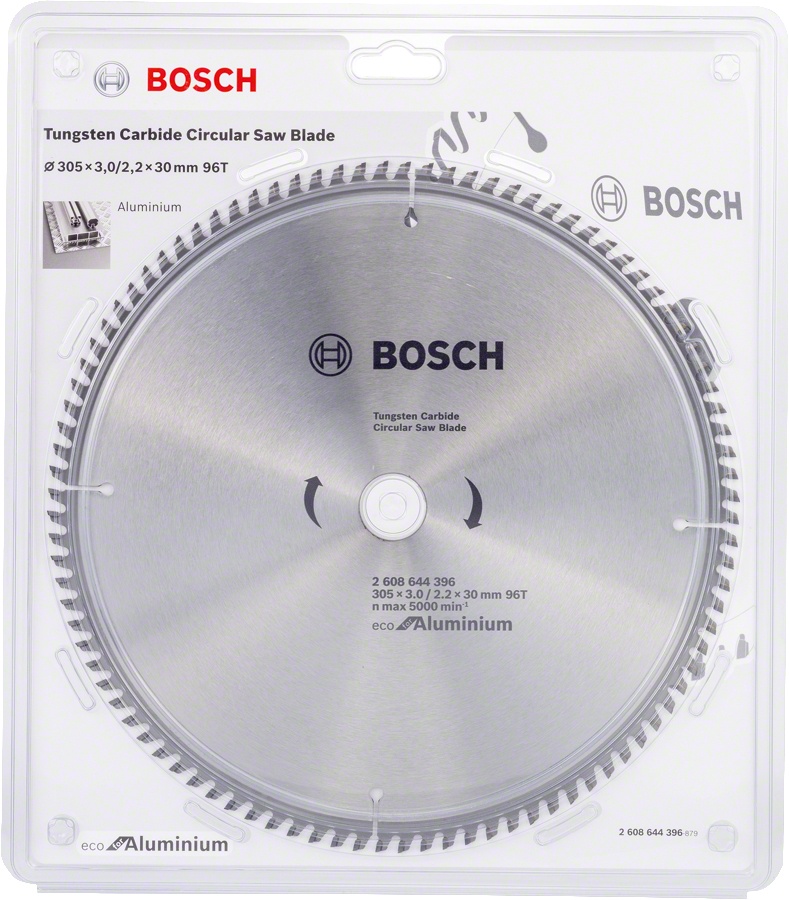 Bosch Panza fierastrau circular Eco for Aluminium, 305x30x3mm, 96T - 1 | YEO
