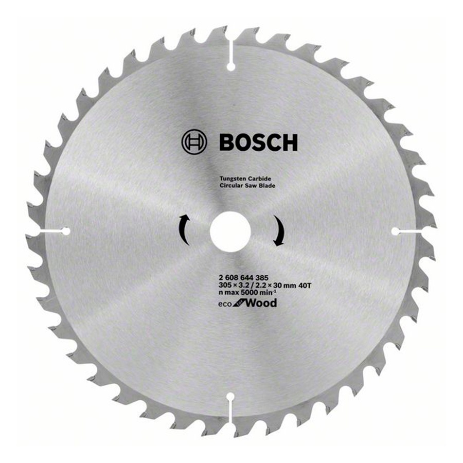 Bosch Panza fierastrau circular Eco for Wood, 305x30x3.2mm, 40T