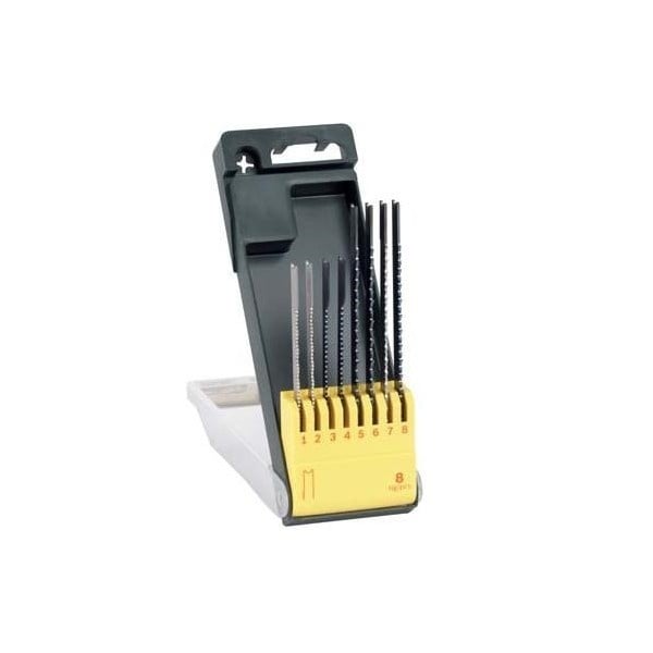 Bosch Set 8 panze ferastrau vertical U pentru lemn, metal, plastic