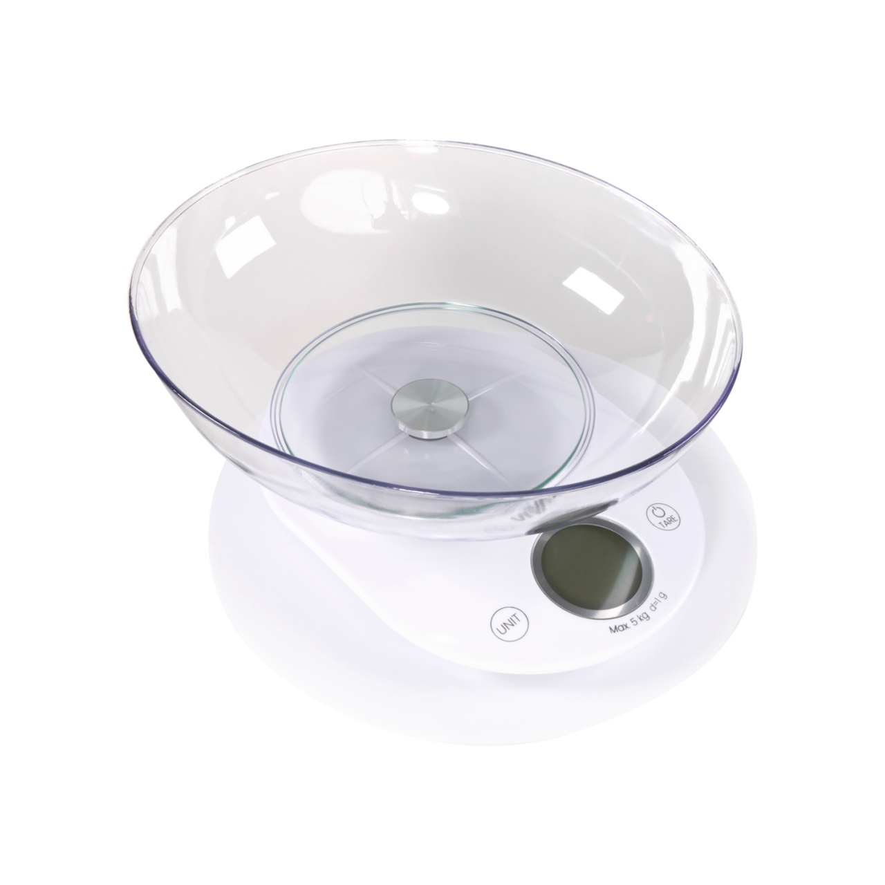 Cantar de bucatarie Vivax KS-505BW, Ecran digital, 5 Kg, Bol Sticla, Alb - 3 | YEO
