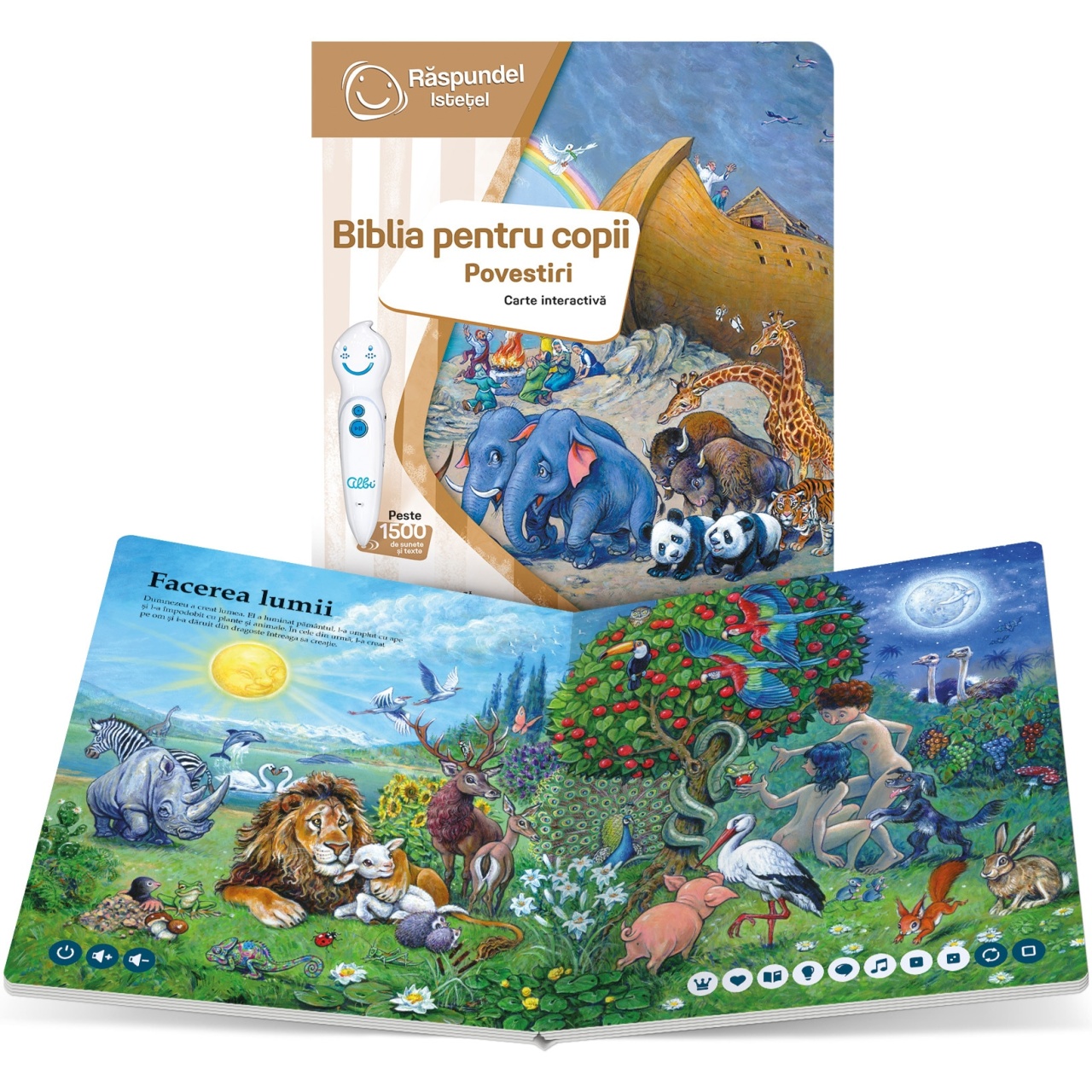 Carte Raspundel Istetel - Biblia pentru copii, Povestiri - 1 | YEO