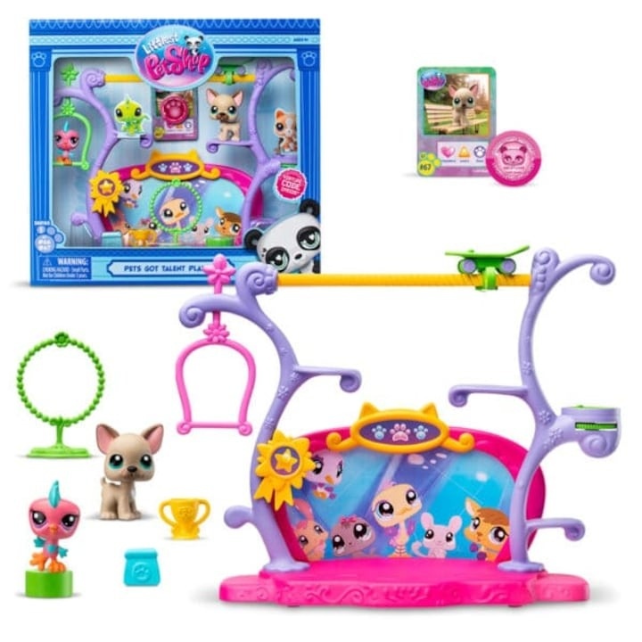 Figurina Pets Got Talent Playset, Littlest Pet Shop, Multicolor - 1 | YEO