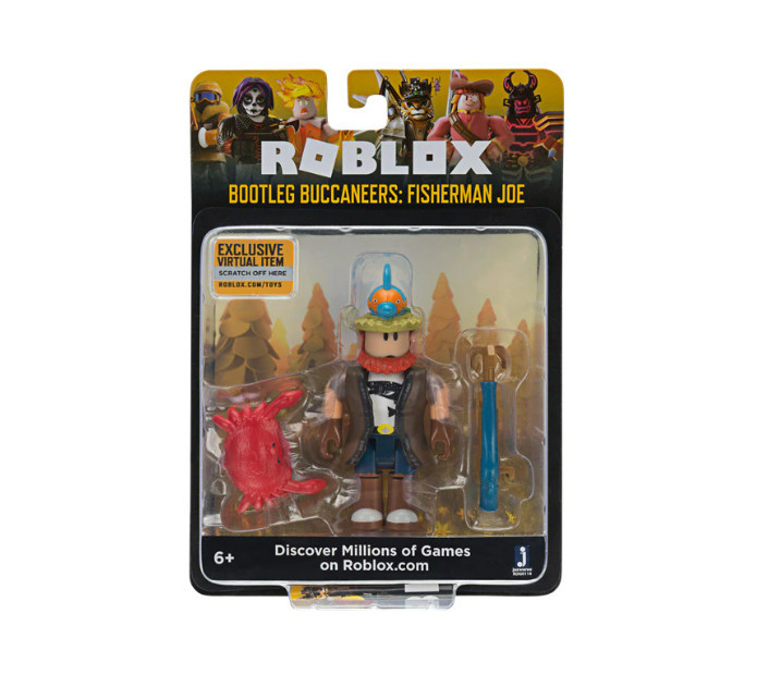 Figurina Roblox Celebrity 8 cm, model Bootleg Buccaneers Fisherman Joe