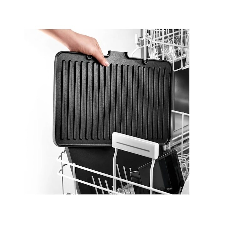 Gratar electric Braun CG 7044, 2000 W, 2 seturi de placi Inox - 1 | YEO