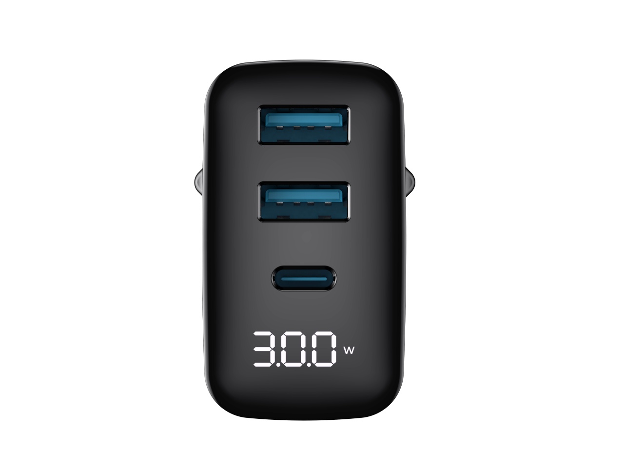 Incarcator priza Havit UCLE001 EU, 2 USB-A, 1 USB-C, 15W, Negru - 3 | YEO