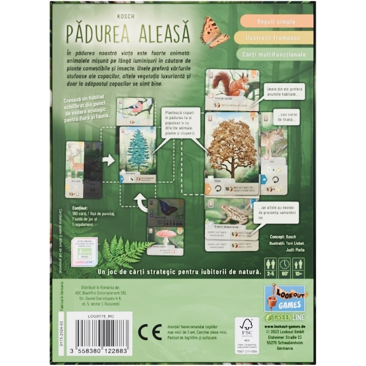 Joc Asmodee - Padurea aleasa, lb. romana - 1 | YEO
