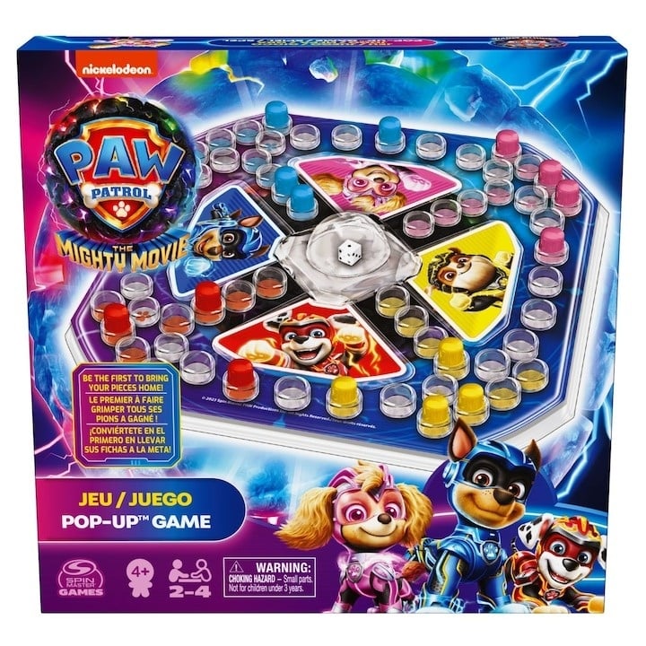 Joc de societate Paw Patrol - Mighty Movie, Pop up