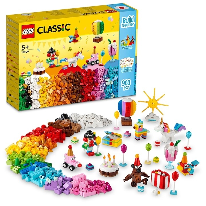 LEGO® Classic - Cutie de petrecere creativa 11029, 900 piese - 1 | YEO