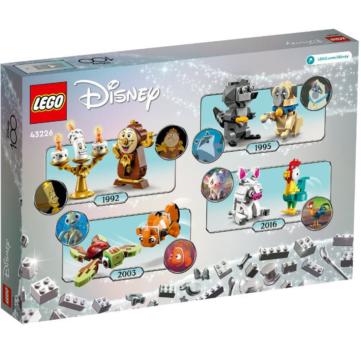 LEGO® Disney - Perechi de personaje Disney 43226, 553 piese