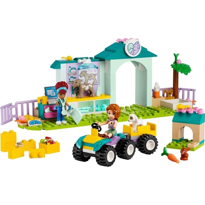 LEGO® Friends - Clinica veterinara pentru animale de ferma 42632, 161 piese - 2 | YEO