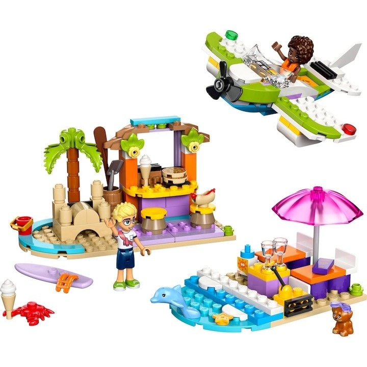 LEGO® Friends - Valiza creativa de plaja si calatorie 42672, 188 piese - 1 | YEO