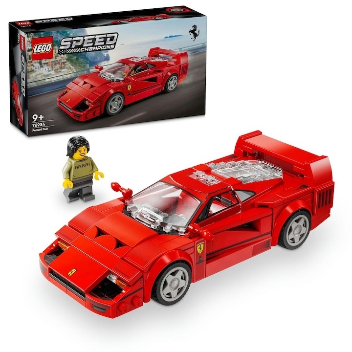 LEGO® Speed Champions - Supermasina Ferrari F40 76934, 318 piese