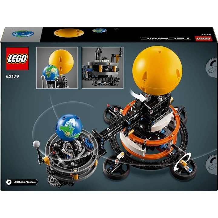 LEGO® Technic - Planeta pamant si luna pe orbita 42179, 526 piese