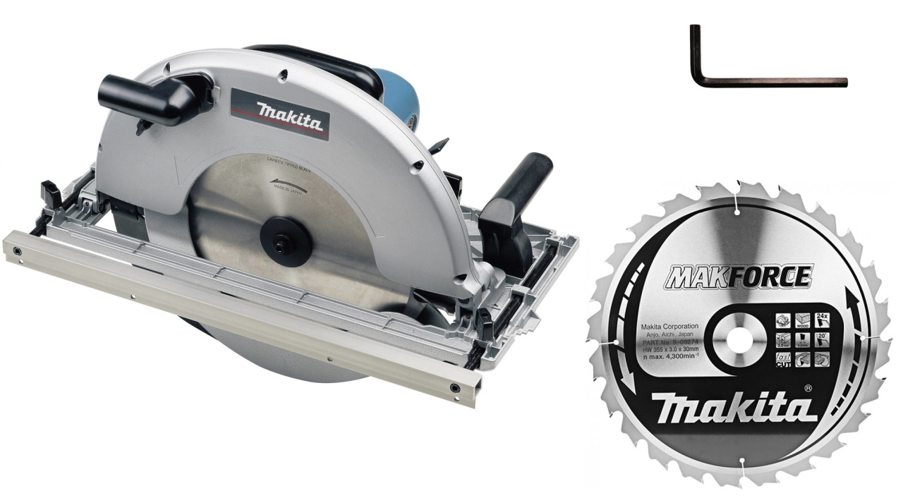 Makita 5143R Fierastrau circular manual 355mm, 2200W