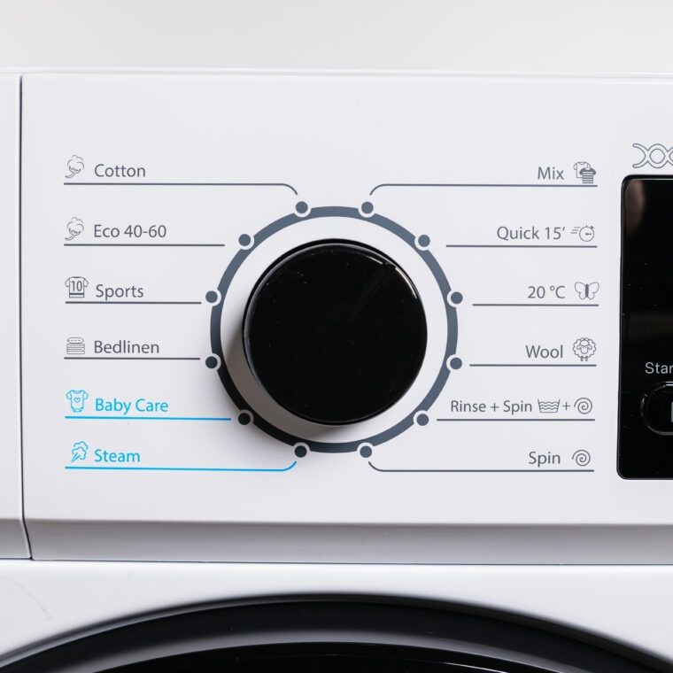 Masina de spalat rufe VIVAX WFL-140712CI, 7kg, 1400 RPM, BLDC Motor Inverter, Clasa A, Steam, Baby Care, Eco, Display digital, Temperatura reglabila, Drum Clean Sterilization, Qucik Wash, Delay Start, 12 Programe, Alb - 1 | YEO